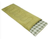 Hot Sale Single Green Color Envelope Sleeping Bag