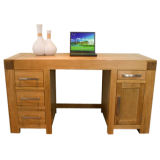 Solid Oak Wood Furniture-Computer Desk