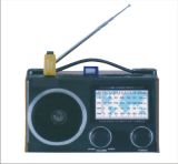 FM/AM/SW1-2 4 Band Radio MP3 Player (BW-8020U)