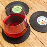 Vinyl Shaped Replica Record Coaster