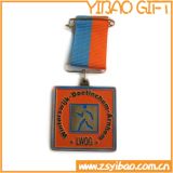 Square Metal Medal for Souvenir (YB-m-015)