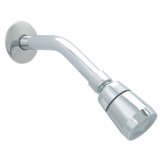 001 Plastic Shower Head and Shower Arm