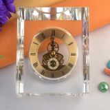 Crystal Table Clock for Business Gift (ks54023)
