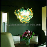 Multicolour Murano Glass Paltter Craft Chandelier Lighting for Decoration