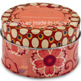 Scented Soy Wax Tin Candle in Printed Tin