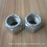 Zinc Plated High Quality Hex Nylon Insert Locking Nut
