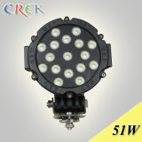 Super Bright 7 Inch 51W LED Work Light for Jeep Offroad Truck