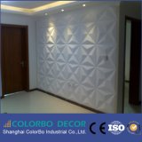 Moisture Proof MDF Embossed 3D Leather Panel for Theater
