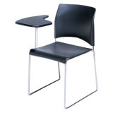 Chrome Steel Frame Plastic Chair (WL1032+C)