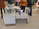 Wood and Metal Promotion Display Table for Retail Show