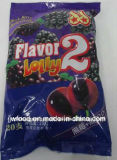 Two Fruit Flavors Mixed Good Taste Lollipop Candy