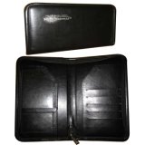 High Quality Zipper PU Leather Travel Wallet for Passport