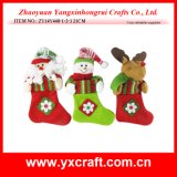 Christmas Decoration (ZY14Y448-1-2-3 23CM) Christmas Sock Doll