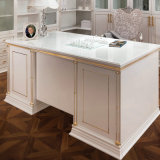 Oppein Modern White Gloss Lacquer Wood Office Desk (ST11117)