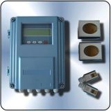 Transit Time Ultrasonic Flow Meter with Clamp on Transducer