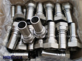 Bsp Jic NPT Carbon Steel / Stainless Hydraulic Hose Fitting