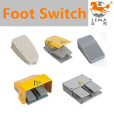 Plastic and Aluminium Alloy Case AC Mechanical Electrical Foot Switch