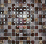 23*23*8 Marble Mix Glass Mosaic Tiles (CS054)