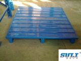 Stackable Durable Mobile Steel Pallet, Metal Storage Pallet