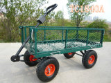 High Quality Steel Meshed Garden Cart with Removable Folding Sides (TC1804A)