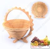 Folding Bamboo Fruit Baskets for Food Baskets