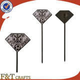 Fashion Synthetic Enamel Plating Black Nickle Metal Long Needle Lapel Pin/Extra Long Needle/Lapel Pin