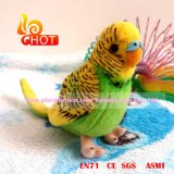 12cm Green Small Size Realistic Plush Lory Toys
