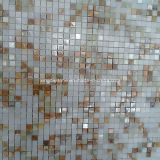 Shiny Mixed Jade Mosaic Tile for Bathroom Wall