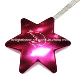 Christams Tree Star Tin Decoration/ Promotion Gift