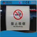 Aluminium Curved Modular No Smoking Signage
