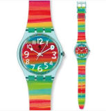 Colourful Plastic Watch for Promotion