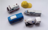 Plastic Artificial Fruit Plastic PVC Car Toy Simulation of Fruit Car Toy (BZ-R095)