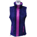 Ladies Full Zipper Waiscoat with Jersey Lining (NBWV02)