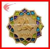 2014 High Quality Custom Metal Emblem Badge with Epoxy