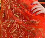 Organza Embroidery Fabric for Garments