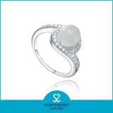 Elegant Woman Silver Ring Jewellery with 2 Days Deivery (R-0446)