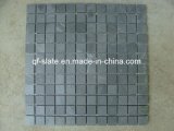 Natural Black Slate Stone Mosaic