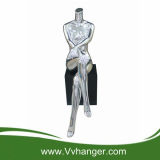 Wf. Ss05 Fiberglass Fashion Sitting Pose Women Mannequin