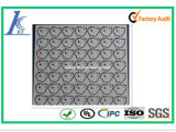 Electronic SMT PCB with White Solder
