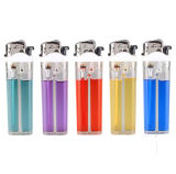 Disposable Flint Gas Lighter with Color Gas Inside