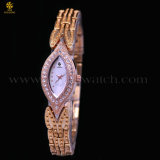Gold Crystal Rhinestone Bracelet Watch for Women
