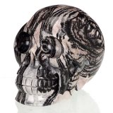 Natural Piccaso Jasper Human Skull Crystal Healing #11b07
