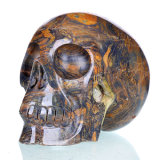 Unnamed Gemstone Human Skull Carving (0V90)
