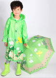 Green Dinosaurs Raincoats for Children