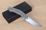 D2 Steel Blade Fram Lock Best Folding Pocket Knives with Titanium Alloy Handle and Pocket Knives with Tools