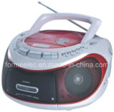 DVD CD MP3 Boombox with Cassette Recorder Player DVD927ruc