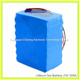 24V 30ah Lithium Ion Battery Pack with BMS