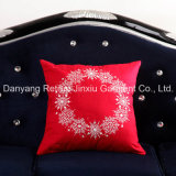 Christmas Gifts Embroidery Cotton Decorative Cushion Pillow Cover