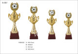 Plastic Trophy Cup With Top Holder (HB4056) 