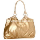 Fashion Golden Shining PU Handbag (H0285)